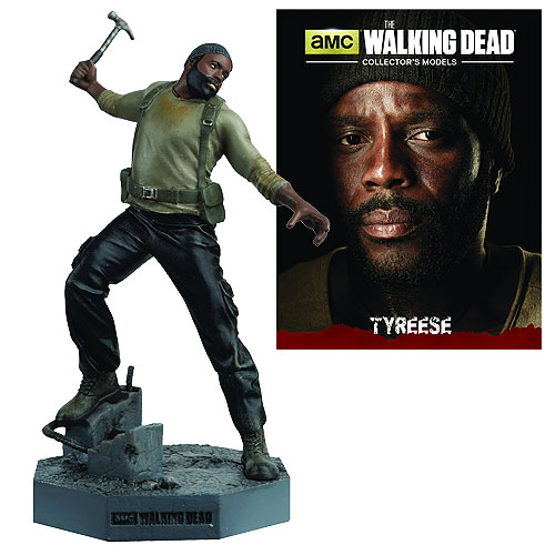 The Walking Dead Tyreese Figure with Collector Magazine #6