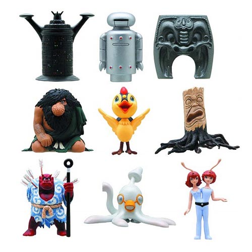 Osamu Tezuka's Phoenix Capsule Toy Mini-Figure 3-Pack