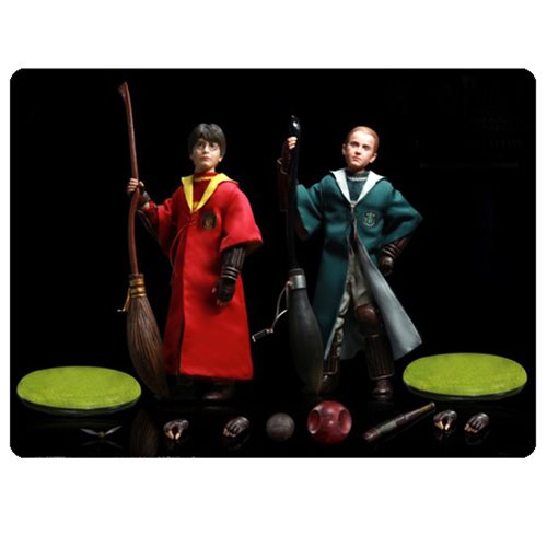 Harry Potter Quidditch Draco and Harry Action Figure 2-Pack