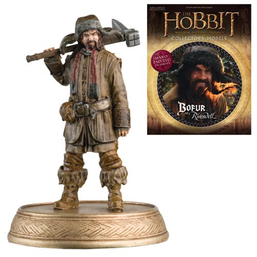 The Hobbit Bofur Figure with Collector Magazine #13