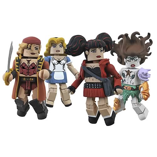 Femme Fatales Minimates Series 2 Box Set