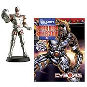 Dc Superhero Cyborg Figurine and Collection Magazine