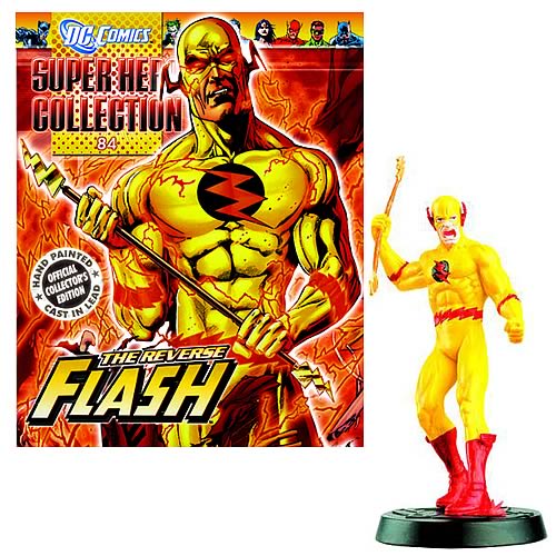 DC Superhero Reverse Flash Collector Magazine with Figure