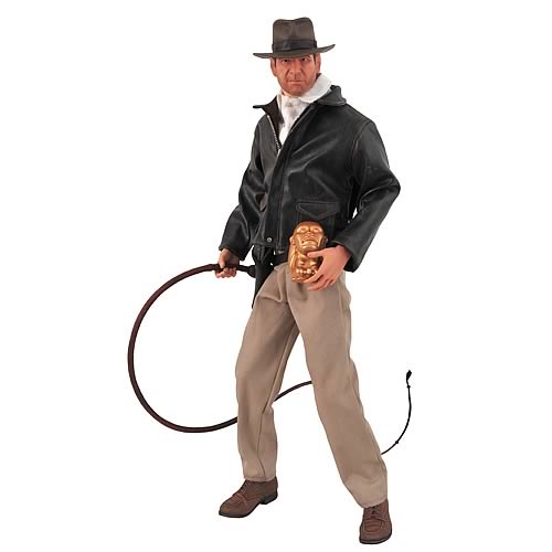 Indiana Jones Raiders of Lost Ark Ultimate 1:4 Scale Figure, Indiana Jones, Action Figures, Diamond Select