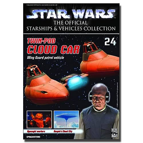 Star Wars Vehicles Collector Magazine with Cloud Car