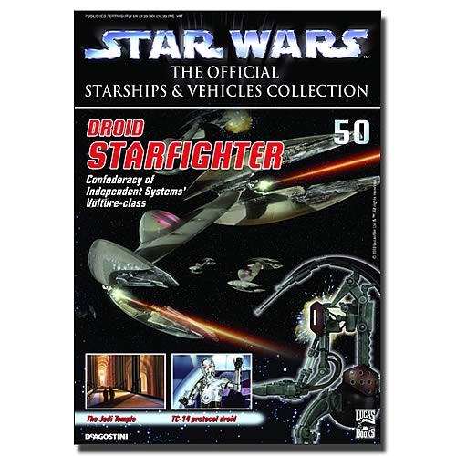 Star Wars Vehicles Collector Magazine with Droid Fighter