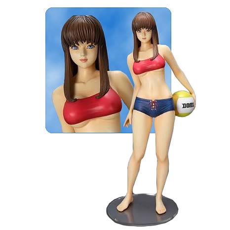 Dead or Alive Extreme Hitomi Beach Volleyball PVC Statue
