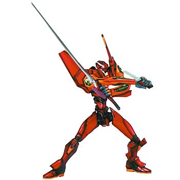 Neon Genesis Evangelion EVA-02 Red Repaint Action Figure