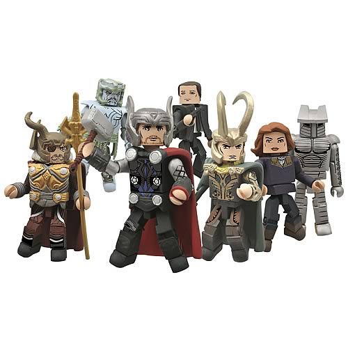 Marvel Minimates Series 39 Thor Movie Figure Case
