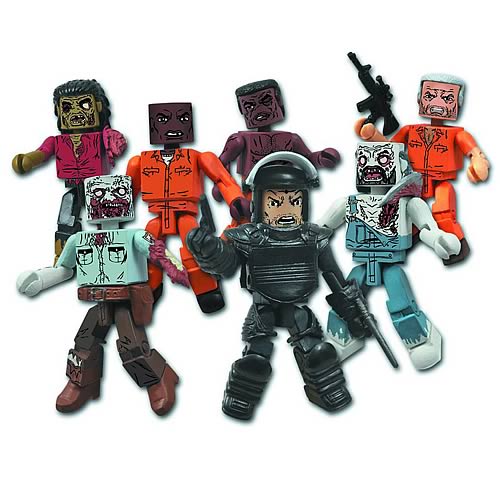 Walking Dead Minimates Series 3 Set