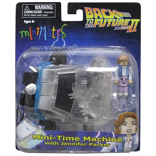 Back to the Future 2 Time Machine Minimates Vehicle