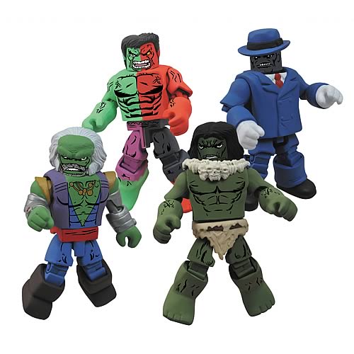 Hulk Through The Ages Marvel Minimates Box Set 4-Pack