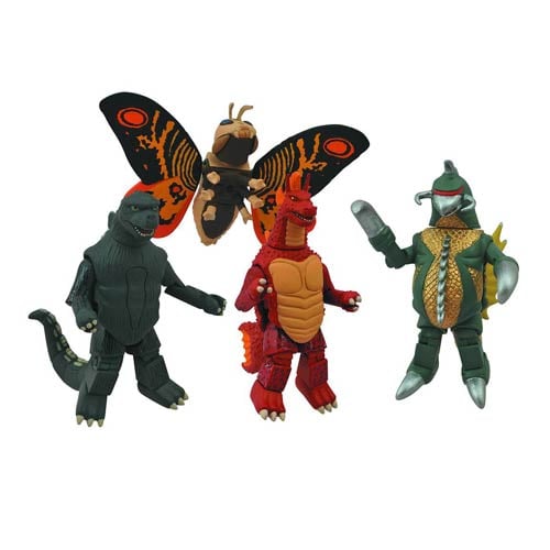 Godzilla Minimates Series 1 Box Set