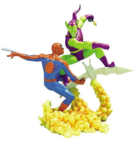 Spider-Man vs. Green Goblin Statue
