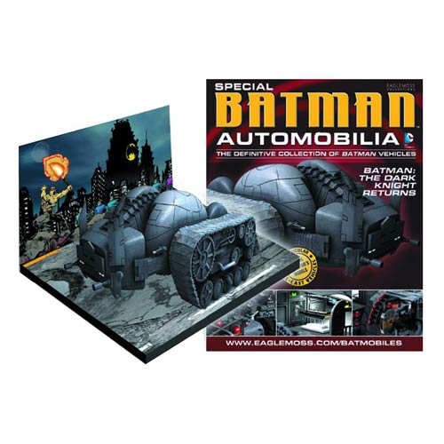 Batman Dark Knight Returns Tank Vehicle with Collector Mag.