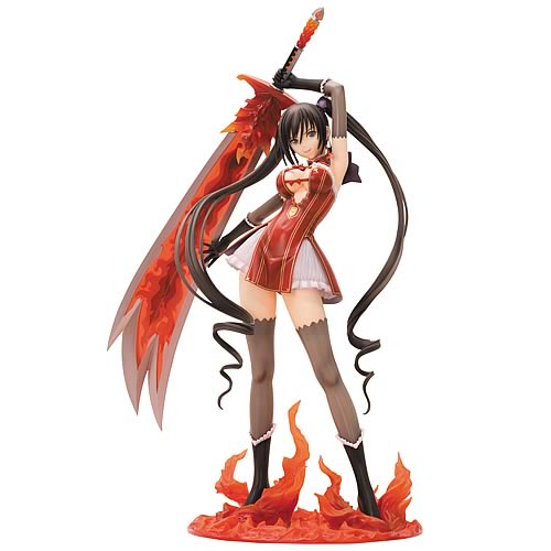 Shining Blade Roaring Blade Sakuya Crimson Mode Statue