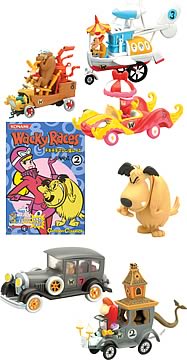 Wacky Races Trading Figures Series 2 Case