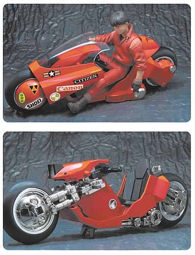 Akira: Kaneda's Motorcycle 1:12 Scale Die Cast