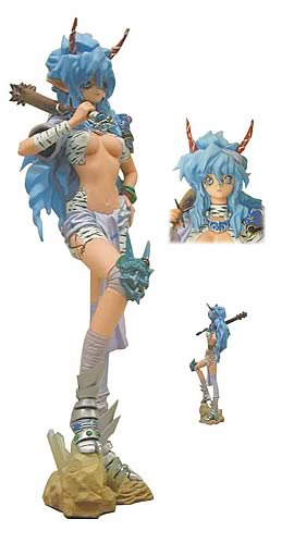 Bome Oni Musume Blue Demon Girl Figure