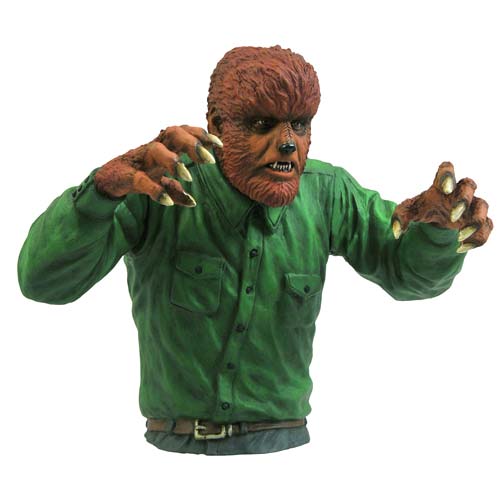 Universal Monsters Wolfman Bust Bank