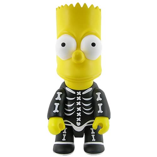 Simpsons Halloween Bart Bone 10-Inch Qee Figure