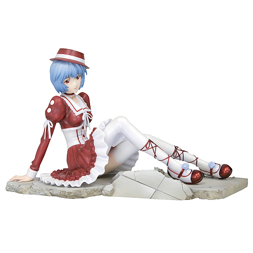 Evangelion You Are Not Alone Rei Ayanami Rouge Statue