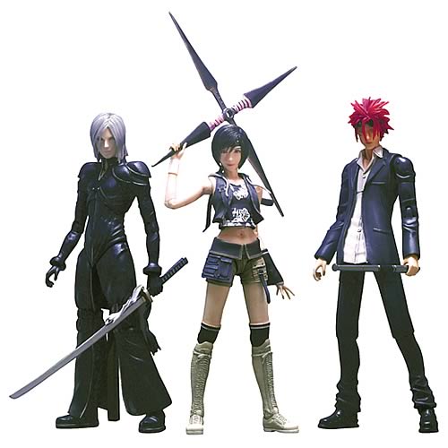 Final Fantasy Advent Children Play Arts Series 2 Figure Case