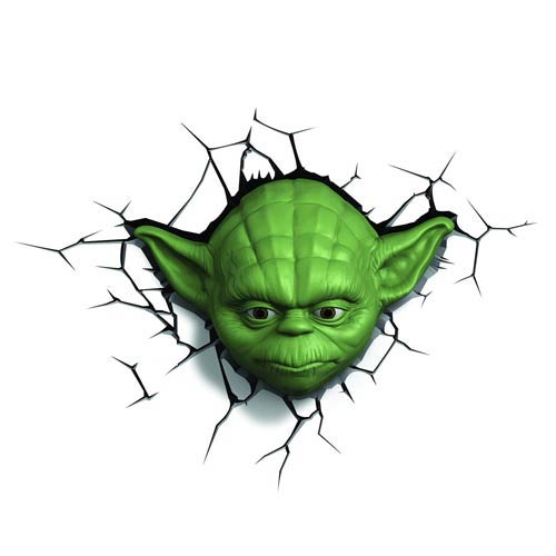 Star Wars Yoda Head 3D Nightlight
