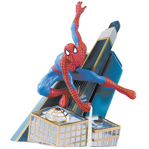 Spider-Man Swing into Action Statue
