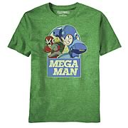 Mega Man MM Homies Kelly Green T-Shirt