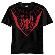 Spider-Man Fallout 4 Ultimate Spider-Man Black T-Shirt
