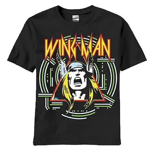 Thor Hair Metal Black T-Shirt