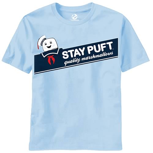 Ghostbusters Box of Puft Light Blue T-Shirt
