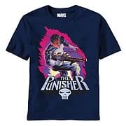 Punisher Punish Fires Navy T-Shirt