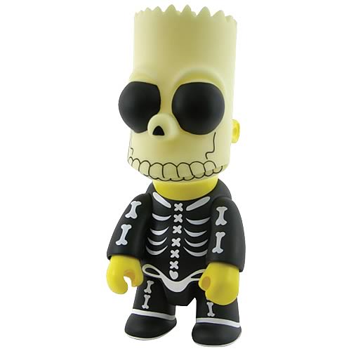 Simpsons Halloween Bart Bone Mask 10-Inch Qee