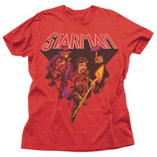 Starman Red Group T-Shirt - Previews Exclusive