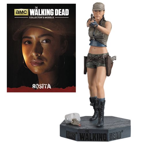 The Walking Dead Rosita Figure with Collector Magazine #13