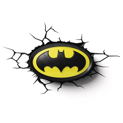 Batman Logo 3D Light