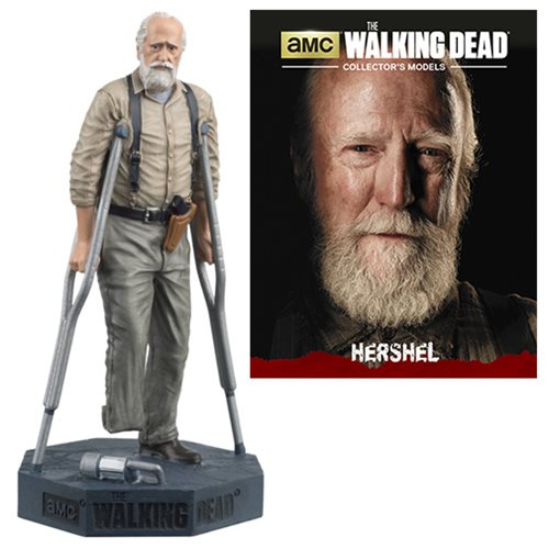 The Walking Dead Hershel Figure with Collector Magazine #15