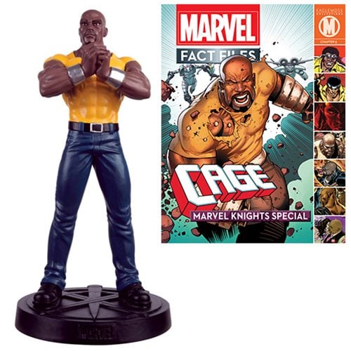 Marvel Fact Files Special #21 Luke Cage Statue with Mag.