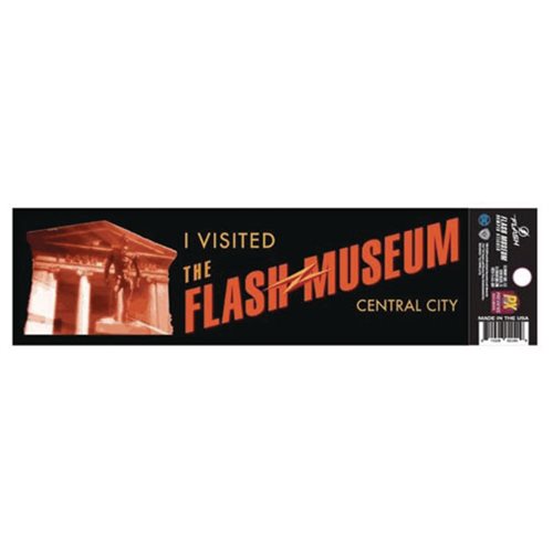 Flash TV Flash Museum Decal - Previews Exclusive