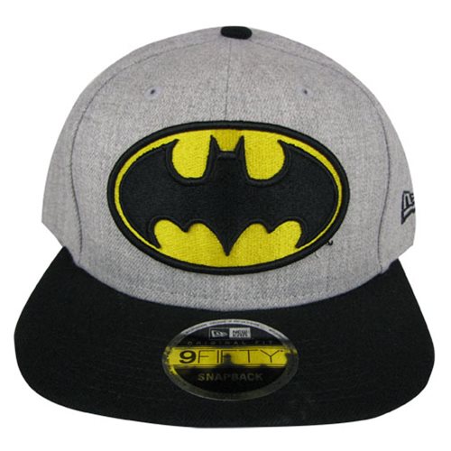 Batman Logo Heather Action Snapback Hat