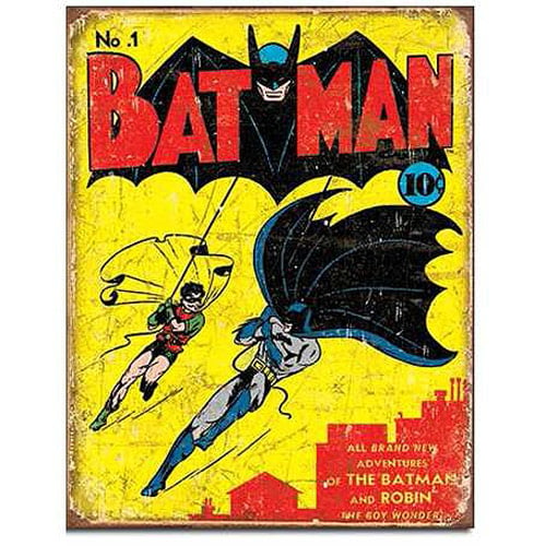 Batman No. 1 DC Comics Retro Tin Sign