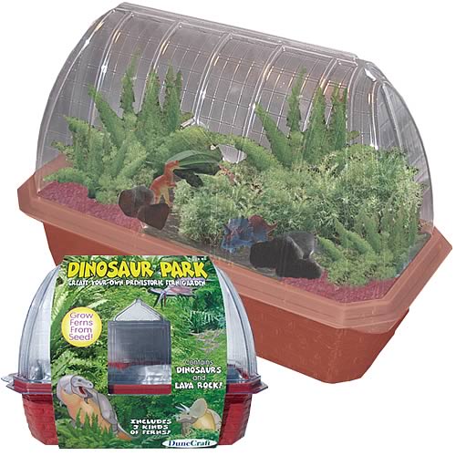Dinosaur Park Windowsill Garden