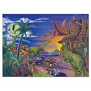 Land Of Dinosaurs Cardboard Jigsaw Puzzle