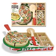 Pizza Party Wooden Pizza Set