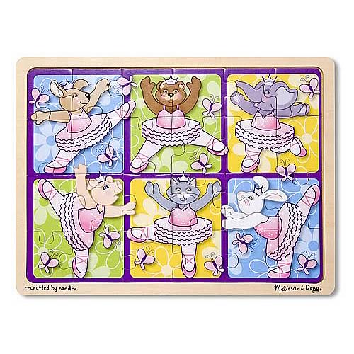 Ballerinas & Butterflies Jigsaw 24-Piece Puzzle