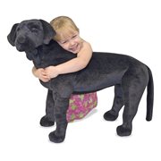Black Lab Plush Toy