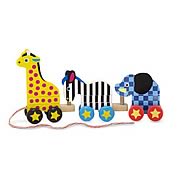 Pull-Along Zoo Animals