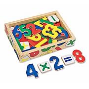 Magnetic Wooden Numbers